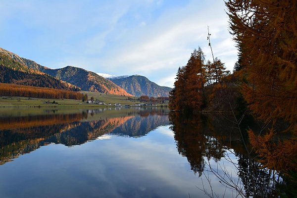 Fantastische Aufnahme des Haidersee Fantastische Aufnahme des Haidersee